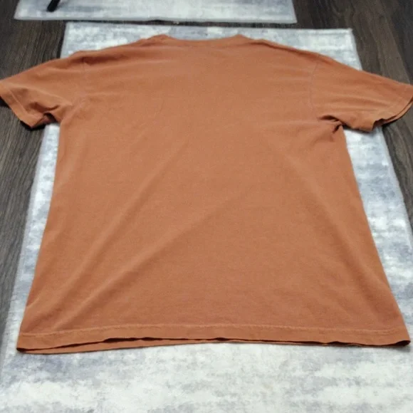 NWOT Comfort Colors Orange Thanksgiving Graphic T-Shirt M CottonTurkey fall - Picture 5 of 7